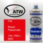 Preview: Fiat, Rosso Passionale, 176 / PRX / NRX: 400ml Sprühdose, von ATW Autoteile West.
